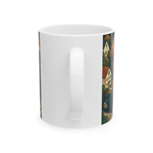 Home Sweet Home Ceramic Mug — 'Hogar, Dulce Regalo' Vintage House Gift (11oz, 15oz)
