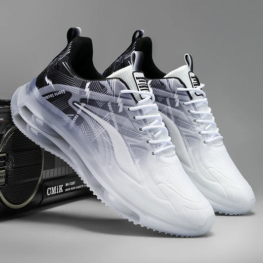 Men's Fashionable Basketball Shoes, with Air Cushioning, Suitable for Men's Outdoor Activities