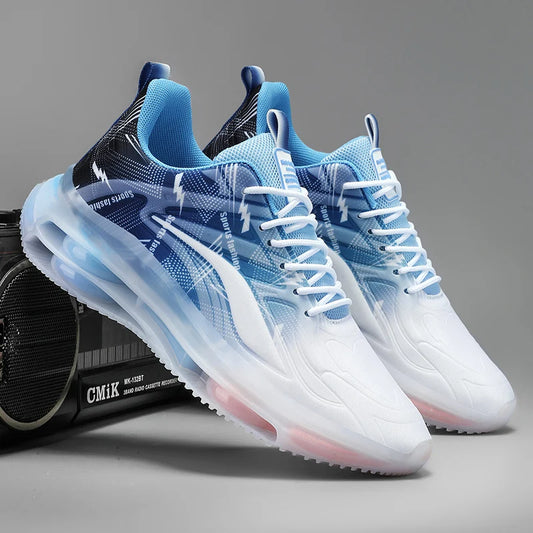 Men's Fashionable Basketball Shoes, with Air Cushioning, Suitable for Men's Outdoor Activities
