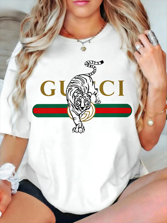 2026 T-shirt, fashionable style, casual look, diverse short-sleeved clothing, moderate weight
